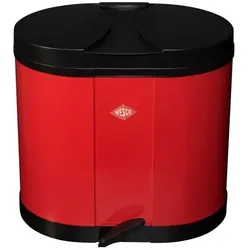 Wesco Ökosammler Beta rot, Abfalleimer, Rot