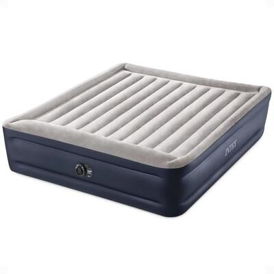 All Categories Goods Intex Dura Beam Plus Deluxe Blow Up Air Mattress With Built In Pump, King Intex Dura Beam Plus Deluxe Blow Up Air Mattress With Built In Pump, King