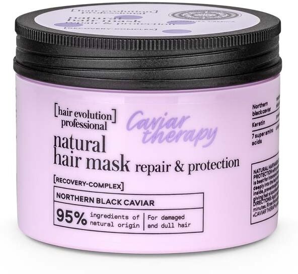 Natura Siberica Natural Caviar Therapy Repair & Protection Haarmaske
