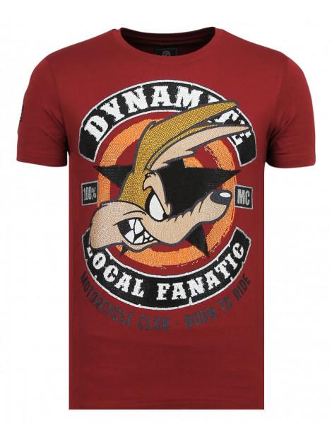Local Fanatic Dynamite coyote party t-shirt