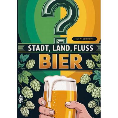 Stadt, Land, Fluss, Bier, Taschenbuch von Grübelgold Rätselhefte, Grübelgold, 978-3-693-19325-9