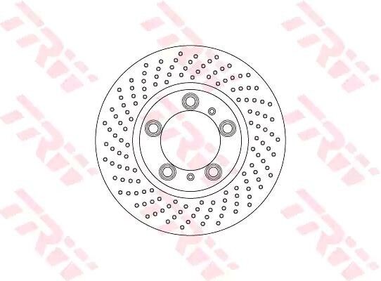 TRW DF6778S Brake disc