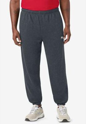 Men's Big & Tall FILA® Logo Joggers by FILA in Charcoal (Size XL)