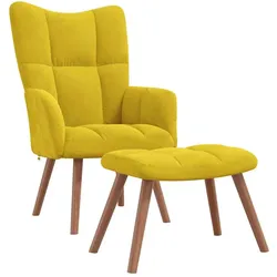 vidaXL, Sessel, Cal (Mit Fussablage)
