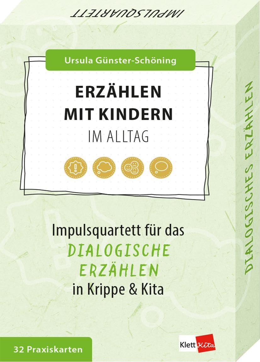 Ursula Günster-Schöning - Erzählen mit Kindern im Alltag - Impulsquartett für das Dialogische Erzählen in Krippe & Kita (Impulsquartette) - Preis vom 19.10.2026 19:33:35 h