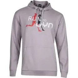 UYN Herren Kapuzensweat NER CLUB, Größe M in Silber Silber
