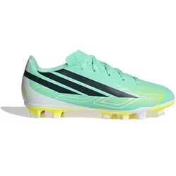 ADIDAS Kinder Fussball-Rasenschuhe F50 HYPERFAST CLUB FG/MG, Größe 35 in Grün Grün