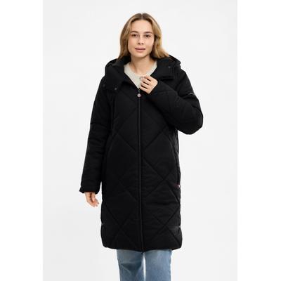 Wintermantel FRIEDA & FREDDIES "Frieda & Freddies", Damen, Gr. 40, schwarz, 100% Polyester, Mäntel Wintermantel
