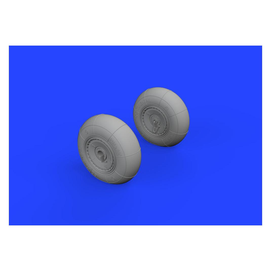 Eduard Me 410 wheels 1/72 AIRFIX (672354)