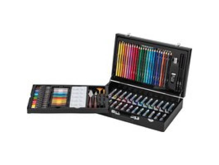 CRELANDO® Malette de peinture, 81 pièces.