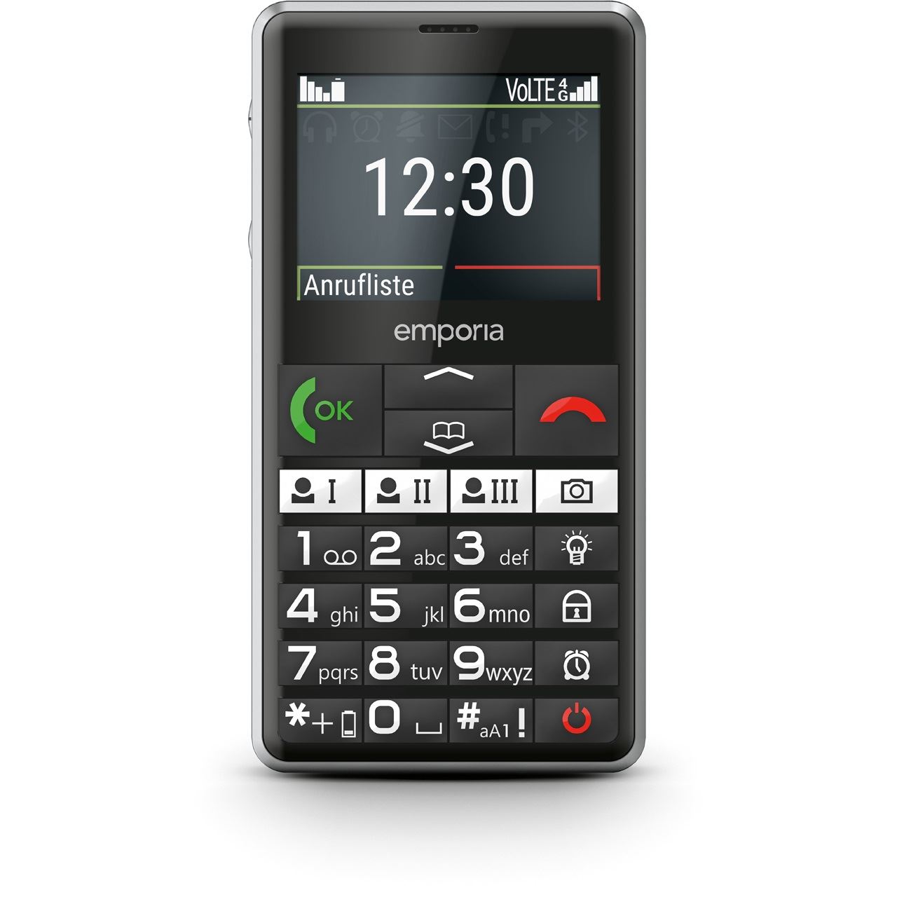 Emporia PURE.LTE 4G 128GB, 64GB RAM, Schwarz