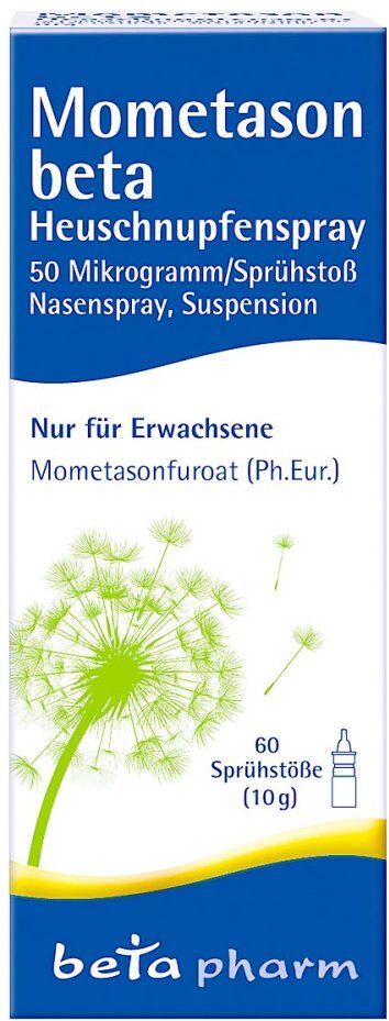Mometason beta Heuschnupfenspray 50[my]g/sp.60 Spitze