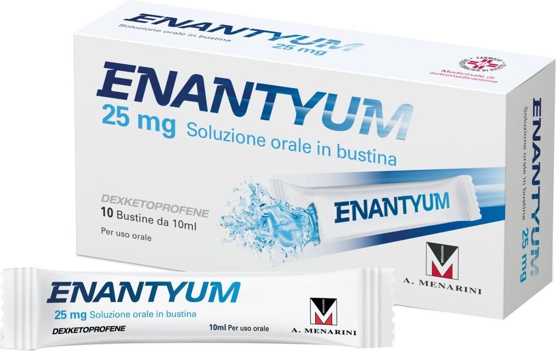 Menarini Enantyum 25 mg 10 bustine soluzione orale