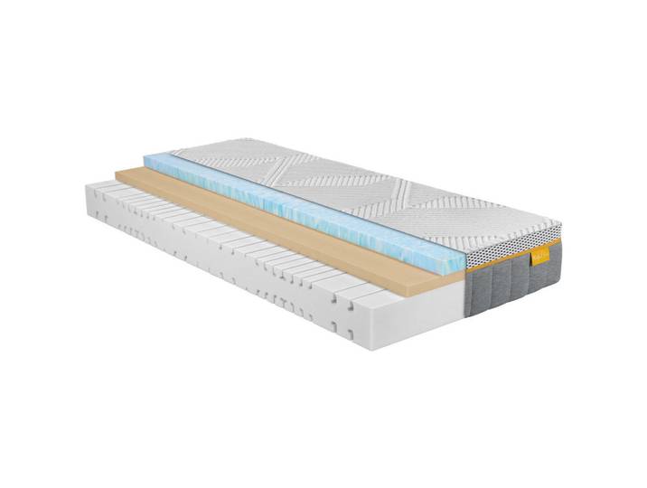 Irisette Kaltschaummatratze, H1, 80x200 cm, DIN EN ISO 14001, DIN EN ISO 9001, Bezug abnehmbar/waschbar, klimatisierte Belüftungskanäle, Tragegriffe, atmungsaktiv, schadstoffgeprüft, Schlafzimmer, Matratzen Shop, Matratzen, Kaltschaummatratzen