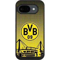 Nivocase Handyhülle für Google Pixel 10a Hülle NIVOpure Case Schwarz BVB Borussia Dortmund Stadion (Google Pixel 10a), Smartphone Hülle, Schwarz