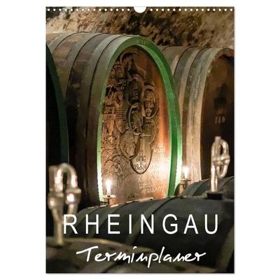 Rheingau Terminplaner (Wandkalender 2027 DIN A3 hoch), CALVENDO Monatskalender