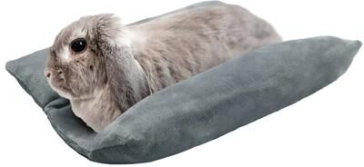 Uplift Essentials Thickened Soft Double Sided Bunny Bed Mat grey