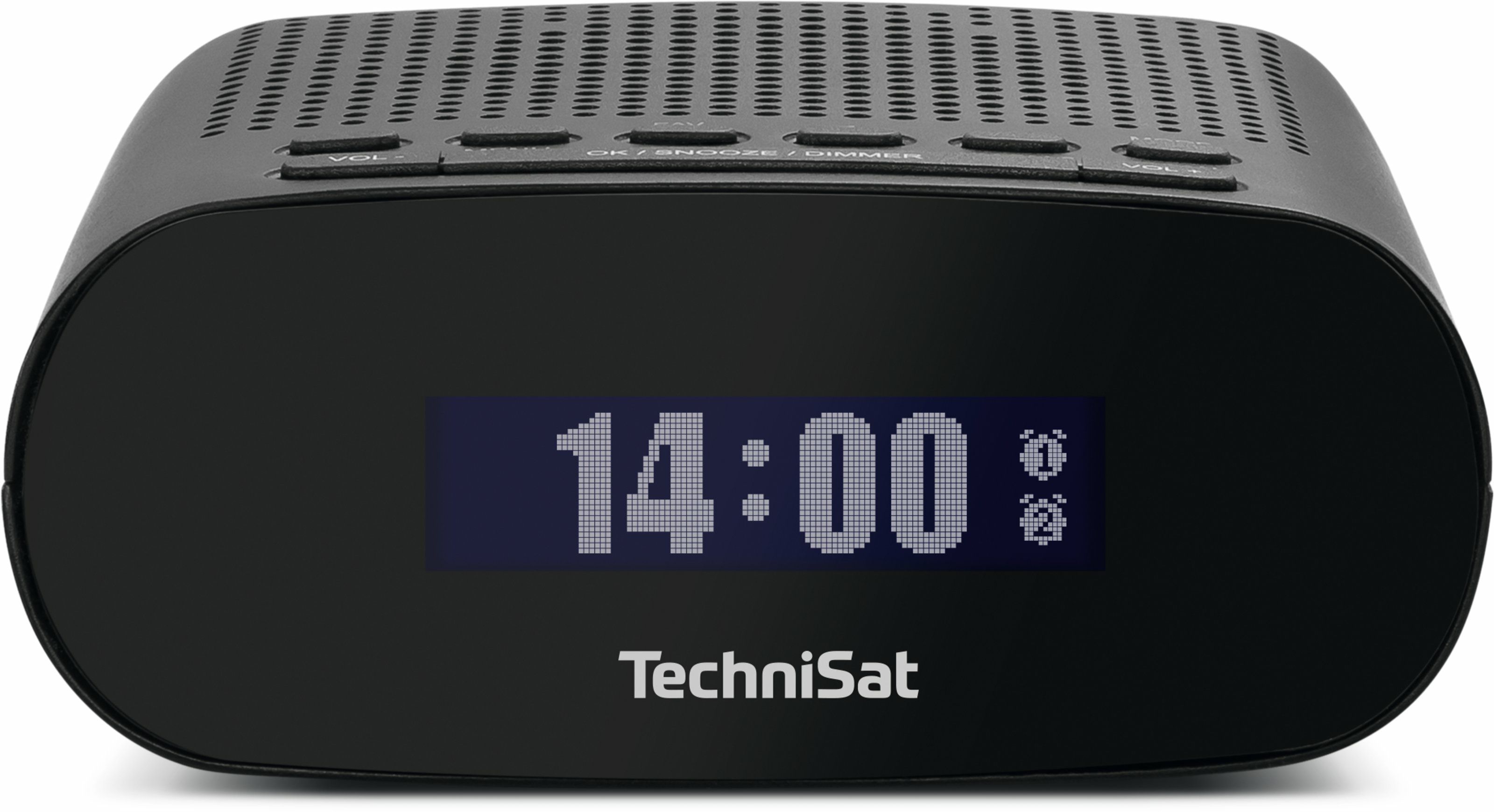 TechniSat TechniRadio 50 DAB+, FM Radio Uhr (Schwarz) 0000/3997