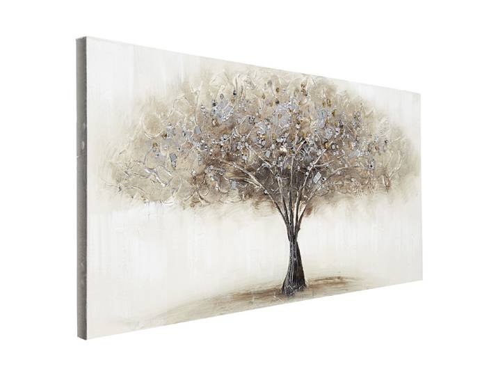 Wandbild handgemalen 30x90 Tree