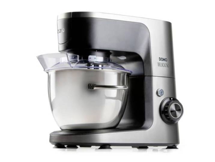 DOMO DO9293KR Delicioso Küchenmaschine 1200 W Edelstahl