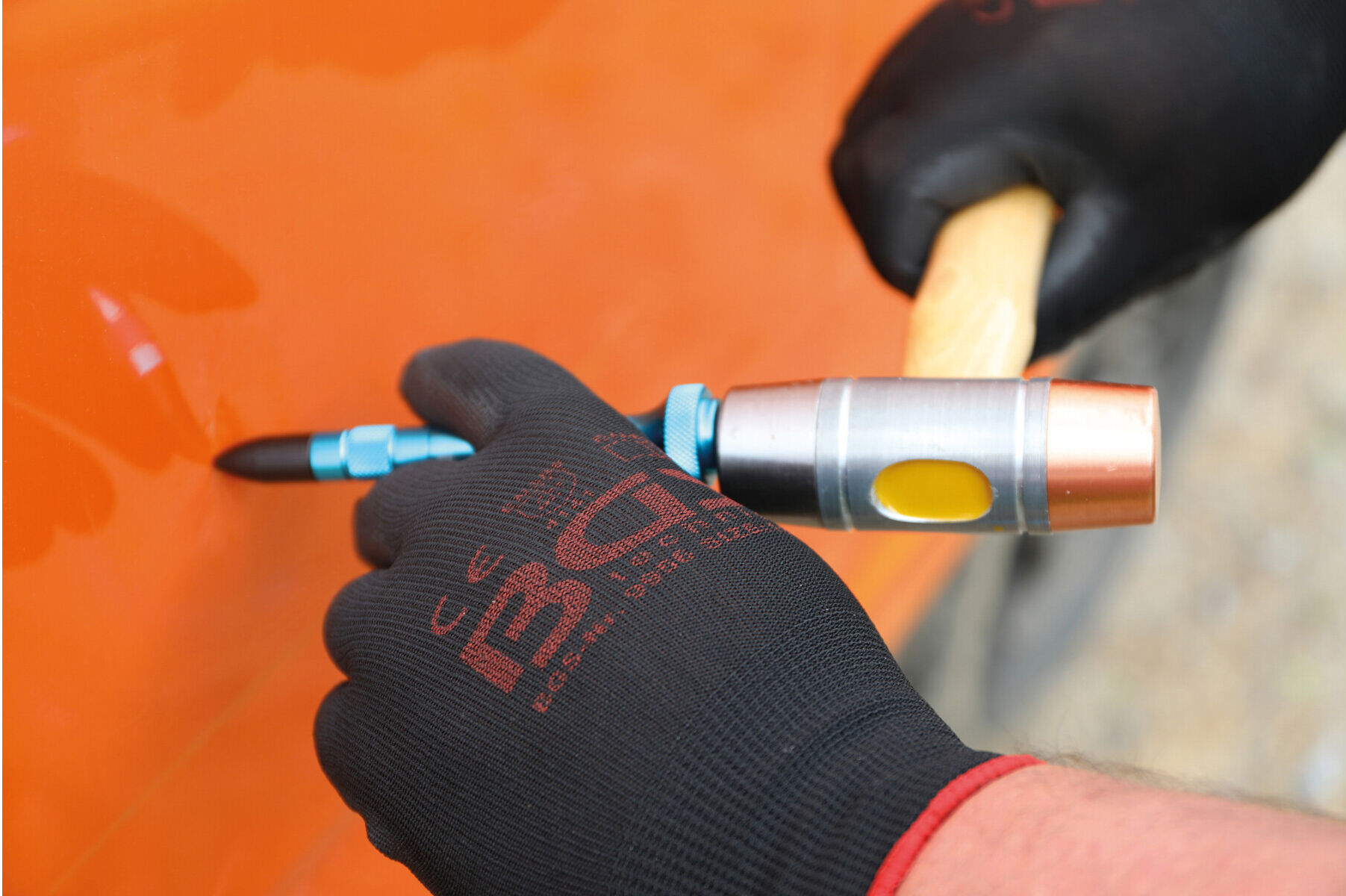 BGS Aluminum-Ausbeulstift mit auswechselbaren Spitzen 100 mm ; BGS technic (9155)