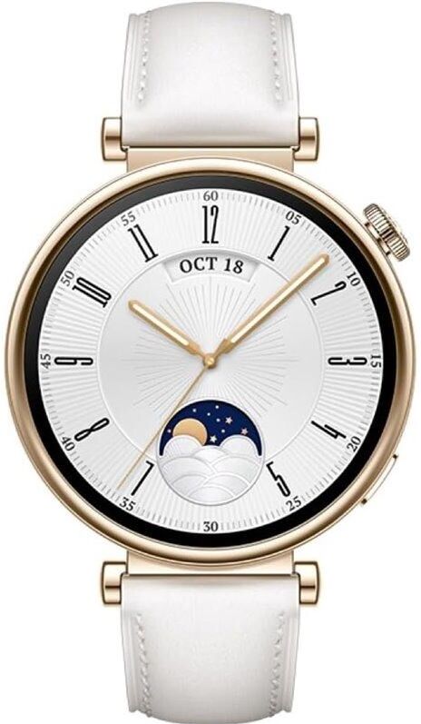 SmartWatch Watch GT 4 41mm (Branco/Dourado) - HUAWEI