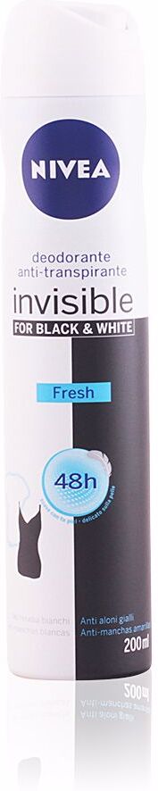 Nivea Black & White Invisible Fresh desodorante vaporizador 200 ml