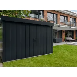 Hörmann Gerätehaus Juno Modell Modern (M-Sicke) mit Flachdach