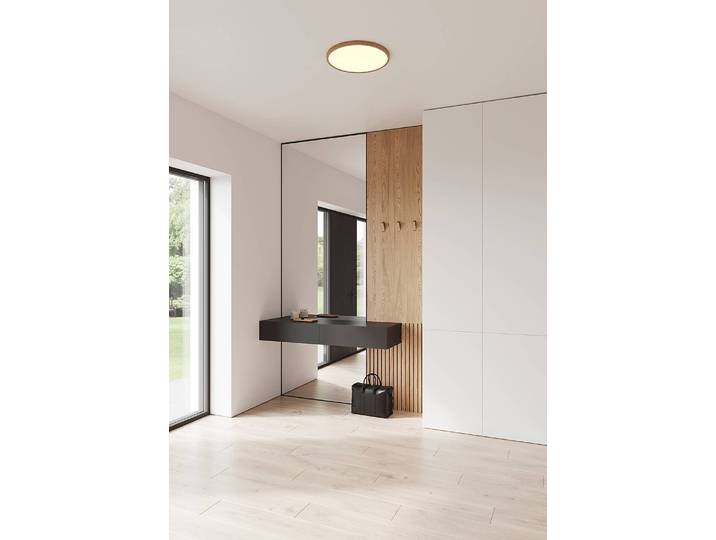 Plafonnier Oja Step-Dim 42cm Marron Plexiglas Module LED