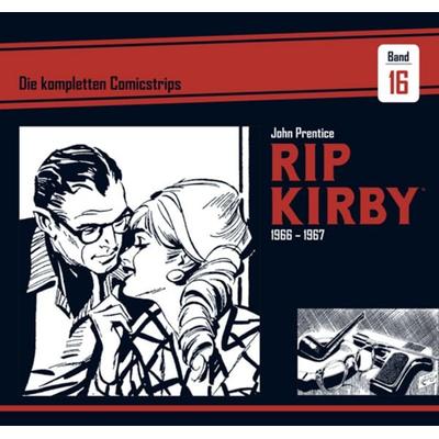Rip Kirby: Die kompletten Comicstrips / Band 16 1966 - 1967, Gebundene Ausgabe von John Prentice, Bocola Verlag, 978-3-946842-26-2