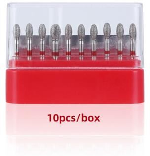 Uplift Essentials Dental Diamond Bur Kit With Storage Box For High Speed Handpiece 379 023f