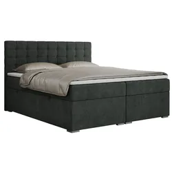 BOXBETT SUSAN 140/200 Dunkelgrau Struktur - H3