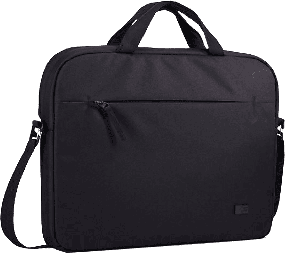 Case Logic Maletín para portátil - Case-Logic Invigo, Para portátiles de hasta 14", Poliéster, Negro
