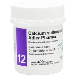 Biochemie Adler 12 Calcium sulfuricum D 400 St