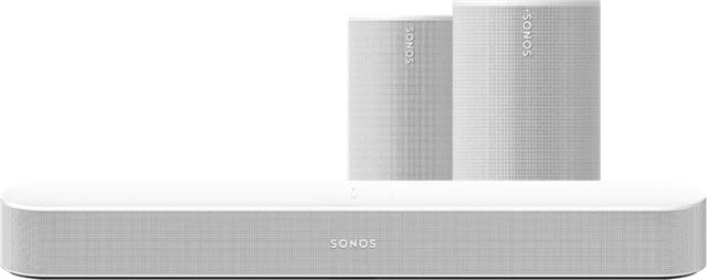 Sonos Beam Gen2 en Era 100 SL Duopack Wit