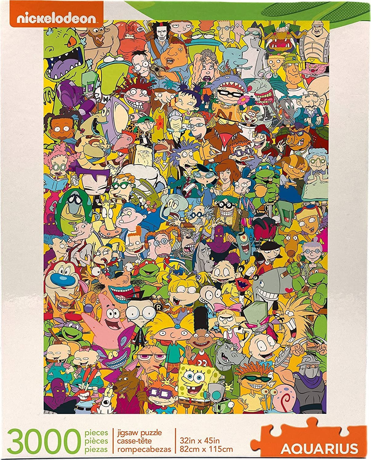 Aquarius Nickelodeon Puzzel 3000 stukjes