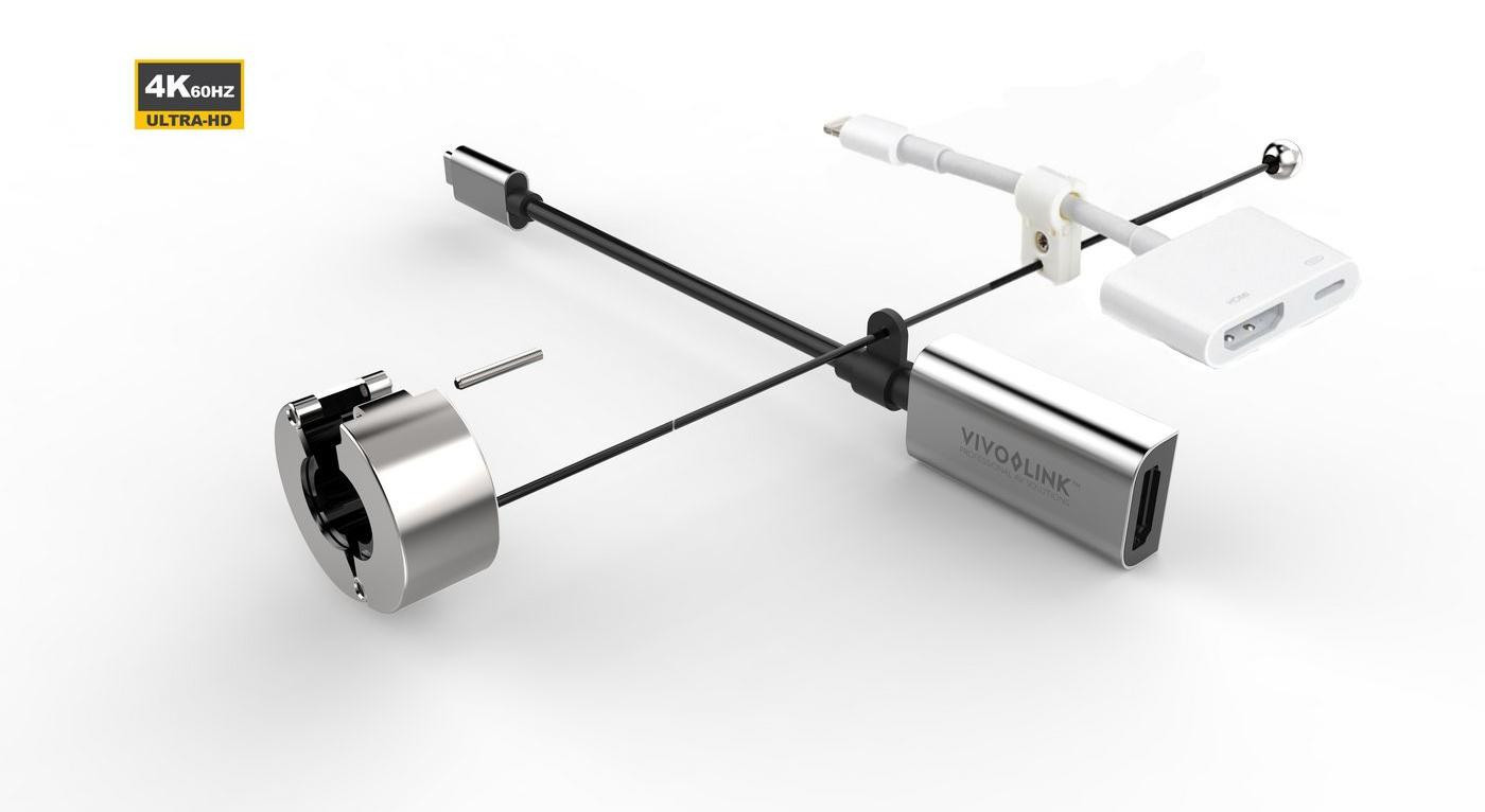VivoLink PROADRING10S HDMI Adapter, Mannelijk naar Vrouwelijk, Recht, 2.0b