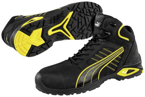 PUMA Amsterdam Mid 632240-44 Sicherheitsstiefel S3 Schuhgröße (EU): 44 Schwarz, Gelb 1 St.