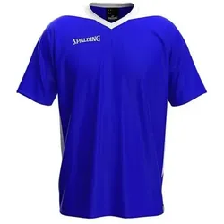 Spalding, Unisex, Sportshirt, Motion (152), Blau, Weiss