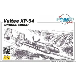 Planet Models Vultee XP-54 "Swoose Goose "