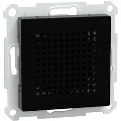 Merten Lautsprecher Farbe MEG4381-0303Schwarz f.System M, Kopfhörer, Schwarz