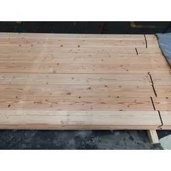 Kanadische Lärche Kombiprofil, 21x121mm KD, 1-seitig Softline, 1-seitig Fasebrett