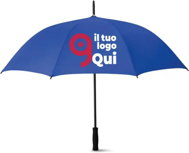 SWANSEA Ombrello 27" in poliestere con manico EVA, autoaprente Personalizzate o neutre
