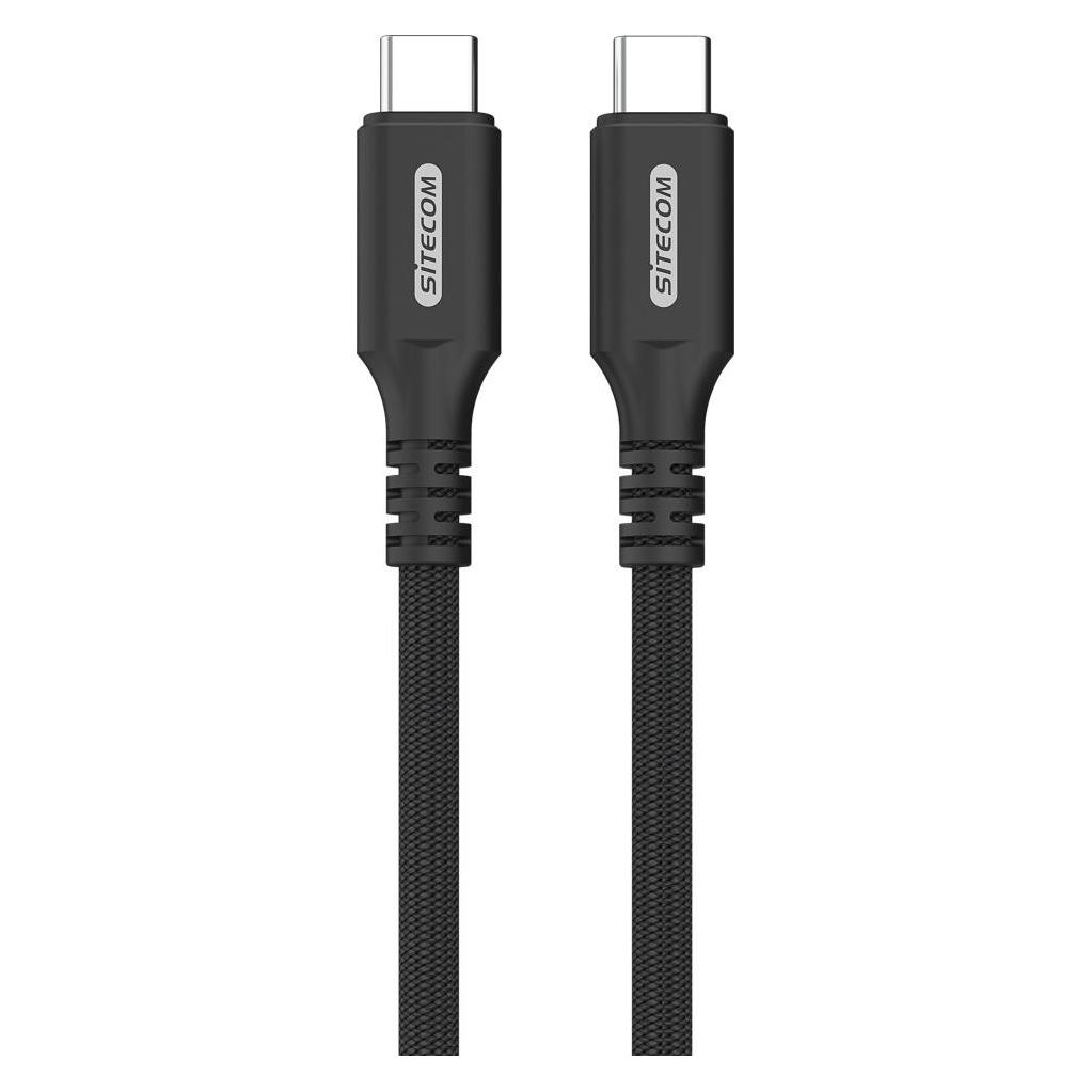 Sitecom CA-1004 USB-CzuUsB-C PD Kabel2m (2 m, Thunderbolt 3, Thunderbolt 4) (CA-1004)