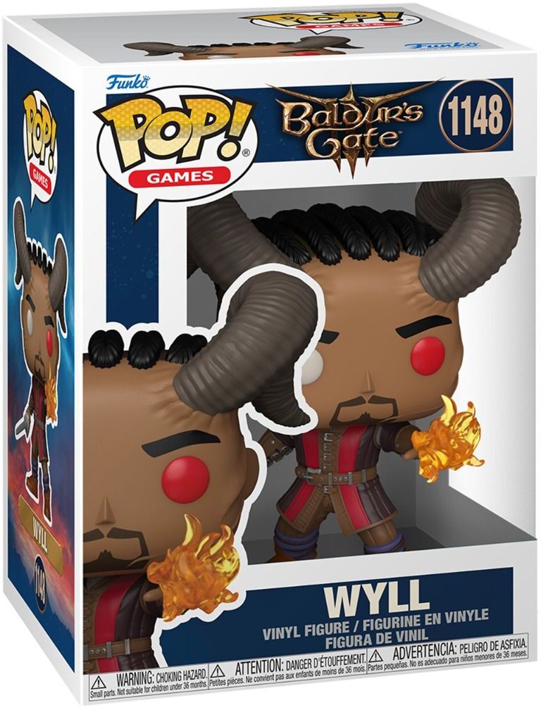 Funko Pop! Games: Baldurs Gate - Wyll #1148 Vinyl Figure
