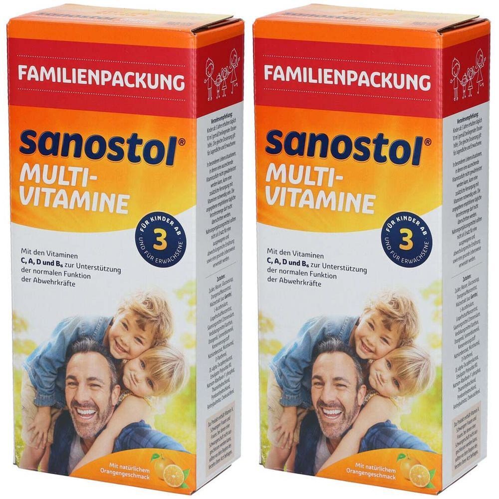 Sanostol Saft x2 2x780 ml