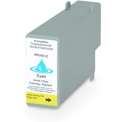 Alternativ-Tinte für Canon PFI-101 C / 0884B001 cyan