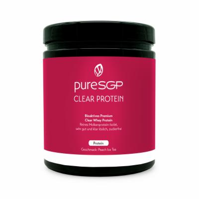 PharmaSGP GmbH PURESGP Clear Protein Pulver Peach Ice Tea 500 g 20574134