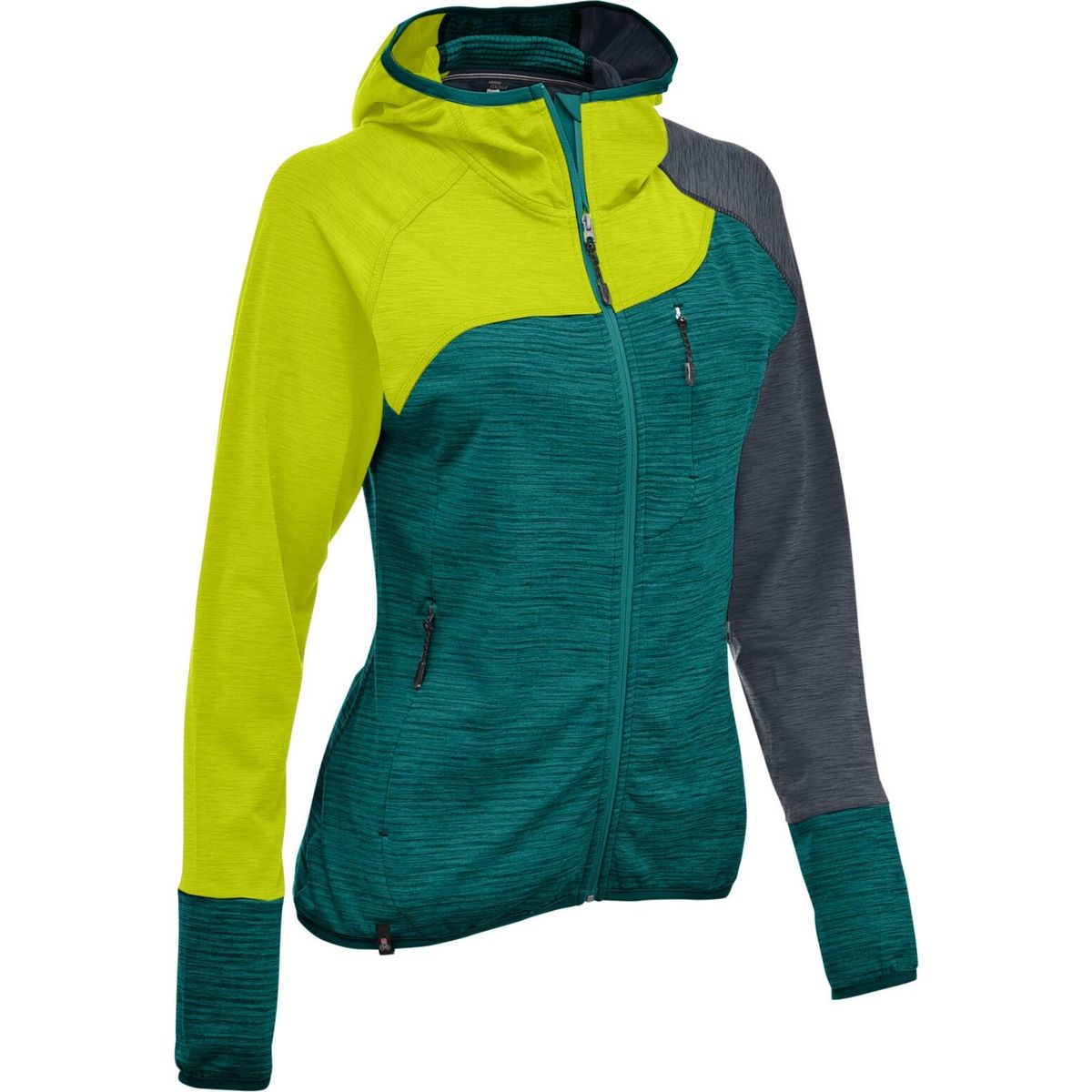MAUL Sport Riedlerspitz II - Megastr.Fleeceja m. Kap. petrol green (6149) 34 5913100784-6149-34