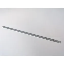 Metalllineal rostfrei, mit Skala 300 mm | Metall